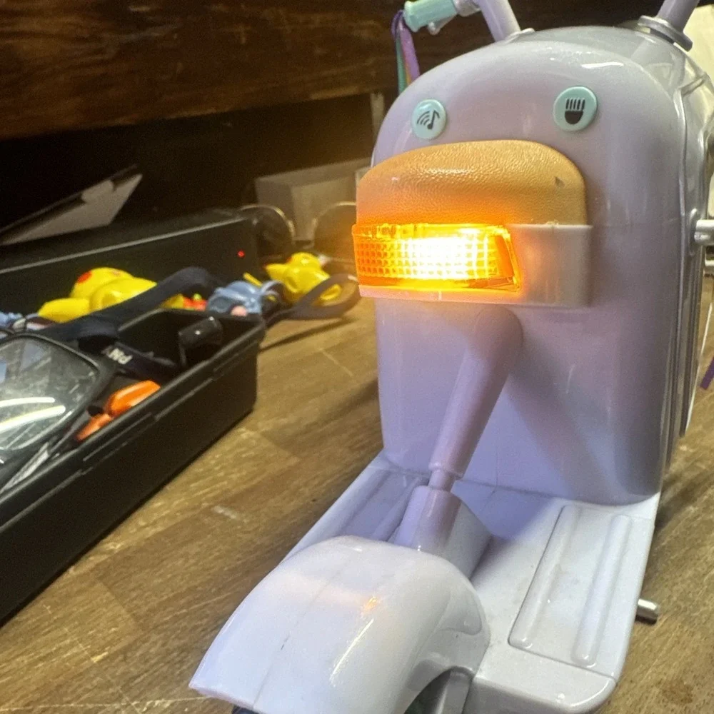 Glitter Girls Donut Delivery Scooter